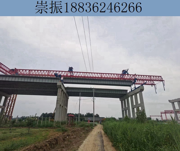 山东淄博400吨架桥机